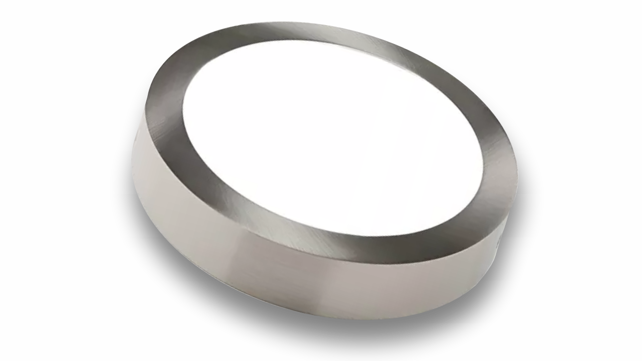 Redondo Incrustar Borde satín